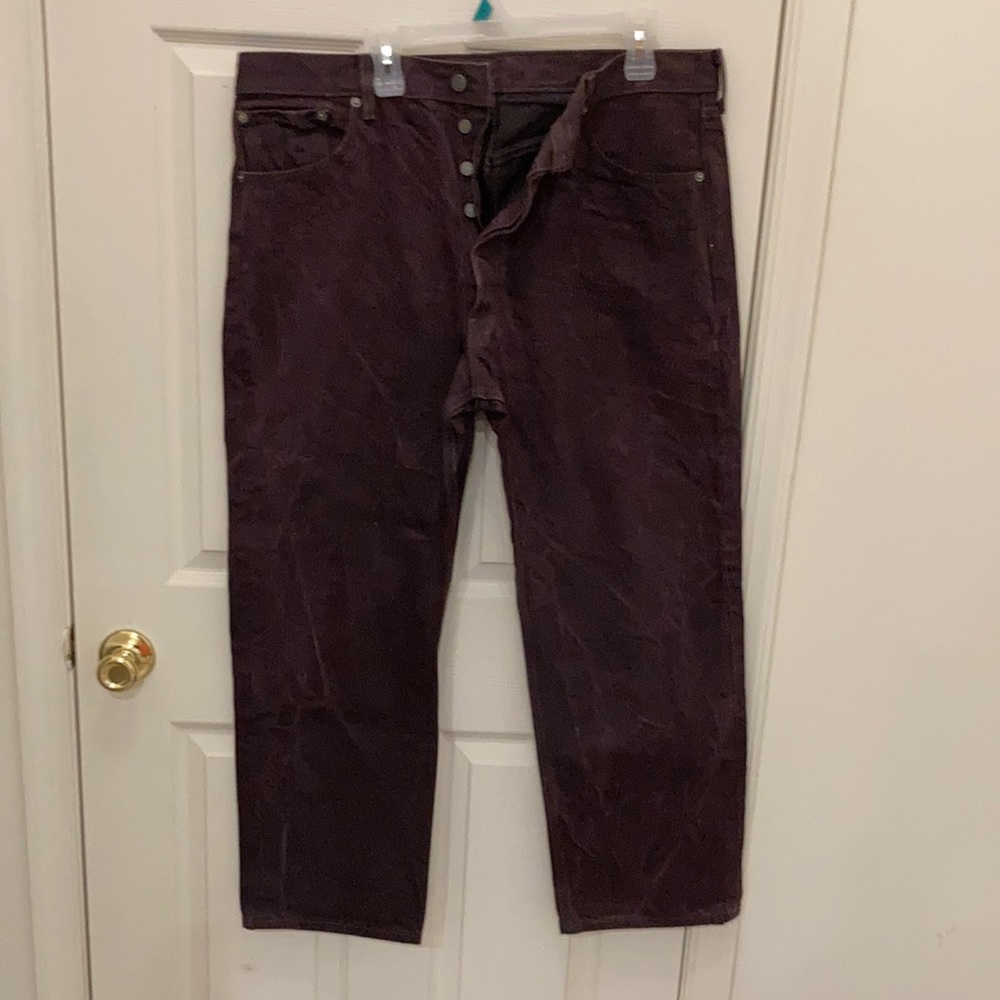 Purple Levi’s 501xx size 40x30
